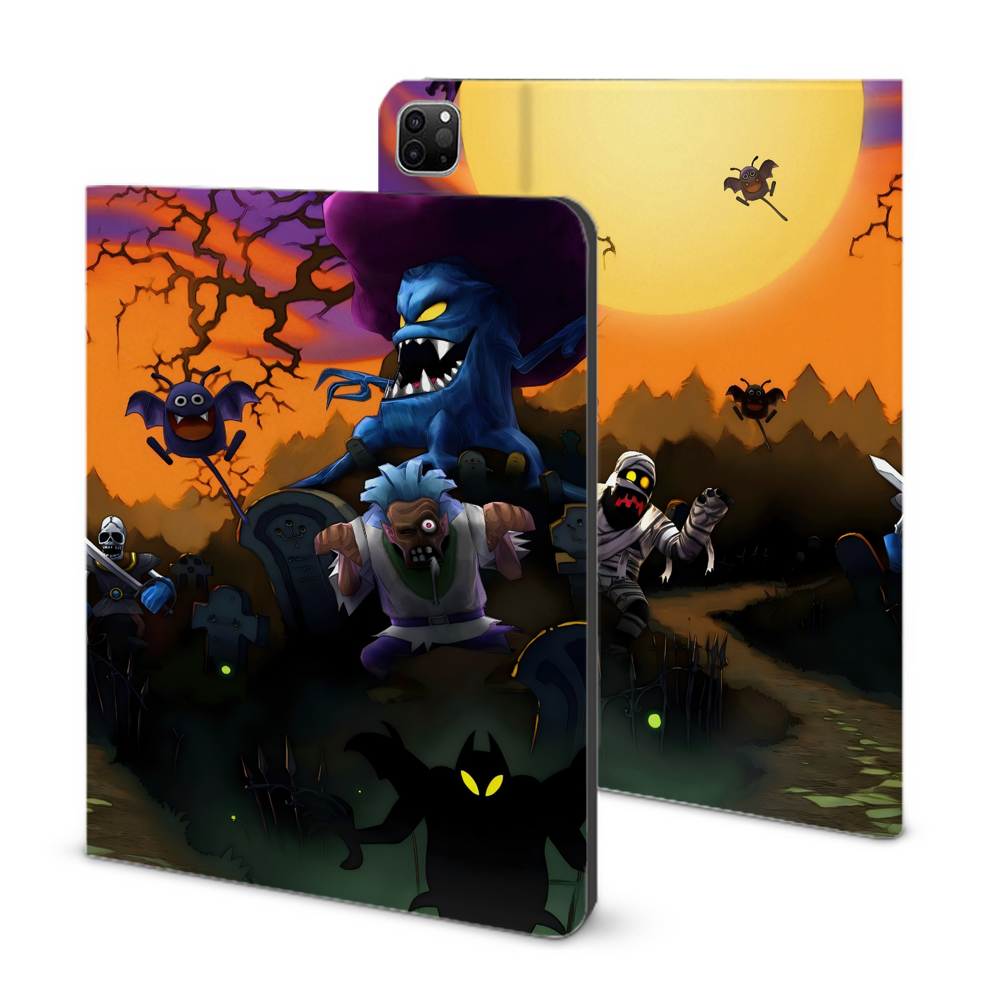 （画像用） ドラゴンクエスト Doragon Kuesuto Dragon Quest IPad ケース ブック型 PUレザー TPU 耐衝撃 軽量 薄型 ペン収納なし 全面保護 IPad 各モデル対応